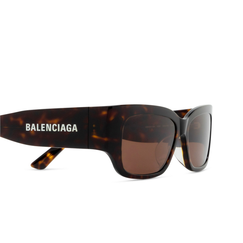 Balenciaga BB0331SK Sonnenbrillen 002 havana - 3/4