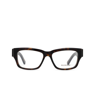 Lunettes de vue Balenciaga BB0376O 002 havana - Vue de face