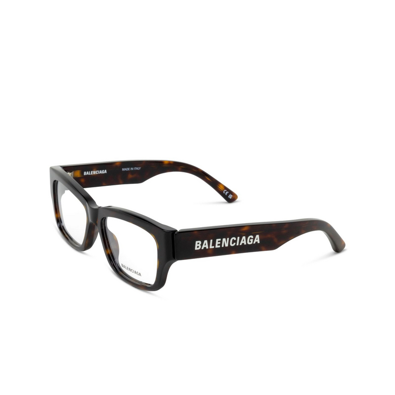 Lunettes de vue Balenciaga BB0376O 002 havana - 4/5