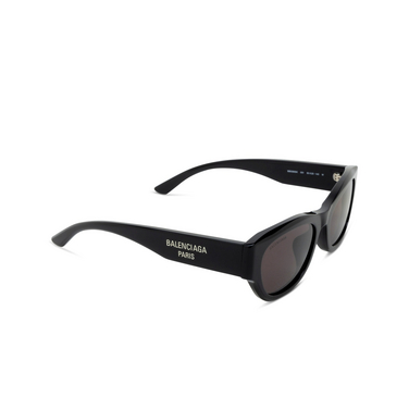 Balenciaga BB0389SK Sunglasses 001 black - three-quarters view