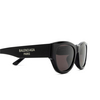 Balenciaga BB0389SK Sunglasses 001 black - product thumbnail 3/4