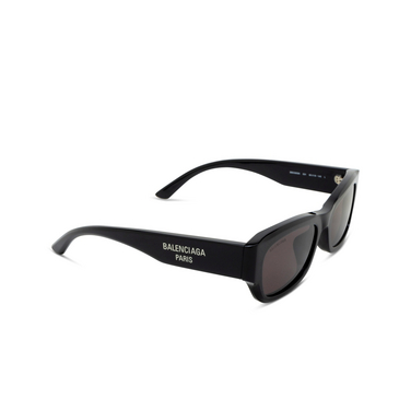 Lunettes de soleil Balenciaga BB0390SK 001 black - Vue trois quarts