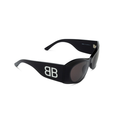 Gafas de sol Balenciaga BB0394S 001 black - Vista tres cuartos