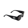 Balenciaga BB0397SA Sunglasses 001 black - product thumbnail 2/4