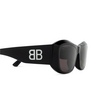 Balenciaga BB0397SA Sunglasses 001 black - product thumbnail 3/4