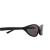 Balenciaga BB0402S Sunglasses 001 black - product thumbnail 3/4