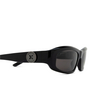 Balenciaga BB0408S Sunglasses 001 black - product thumbnail 3/4