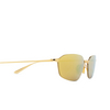 Gafas de sol Balenciaga BB0412S 004 gold - Miniatura del producto 3/4