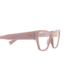 Lunettes de vue Bottega Veneta BV1288O 004 pink - Vignette du produit 3/4