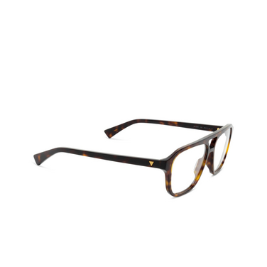 Gafas graduadas Bottega Veneta BV1294O 002 havana - Vista tres cuartos