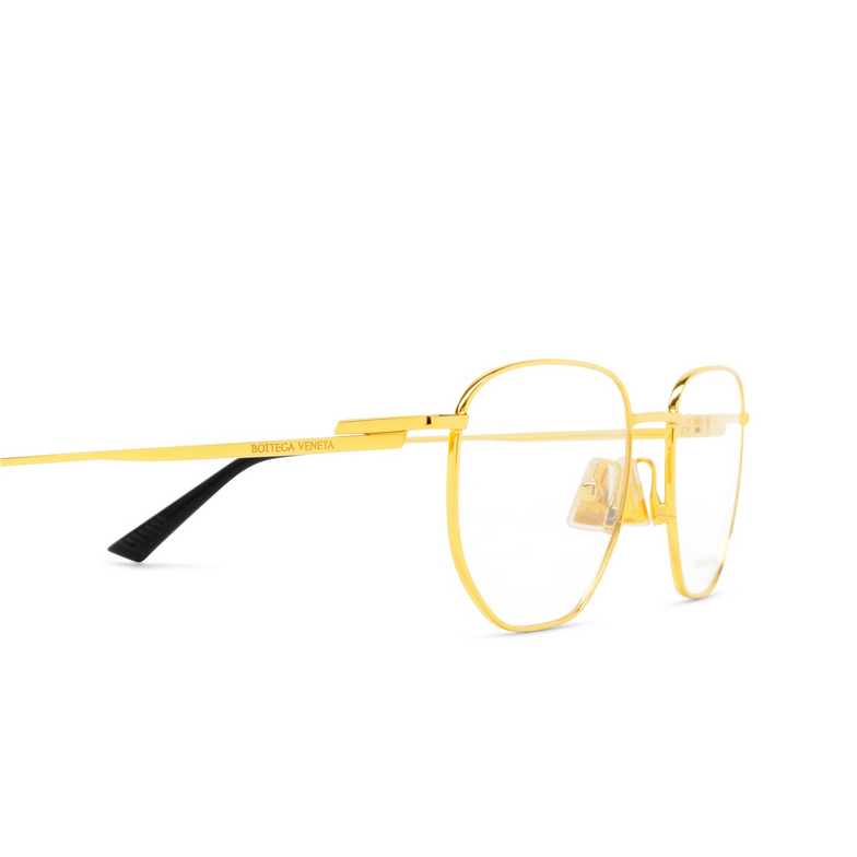 Bottega Veneta BV1301O Eyeglasses 004 gold - 3/4