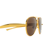 Gafas de sol Bottega Veneta BV1305S 007 gold - Miniatura del producto 3/4