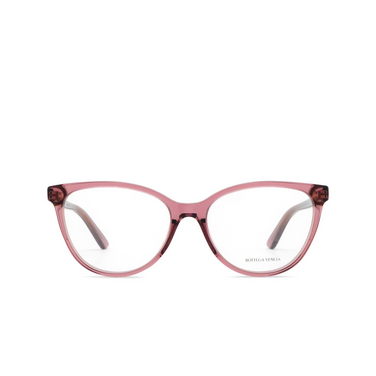 Lunettes de vue Bottega Veneta BV1313O 005 burgundy - Vue de face