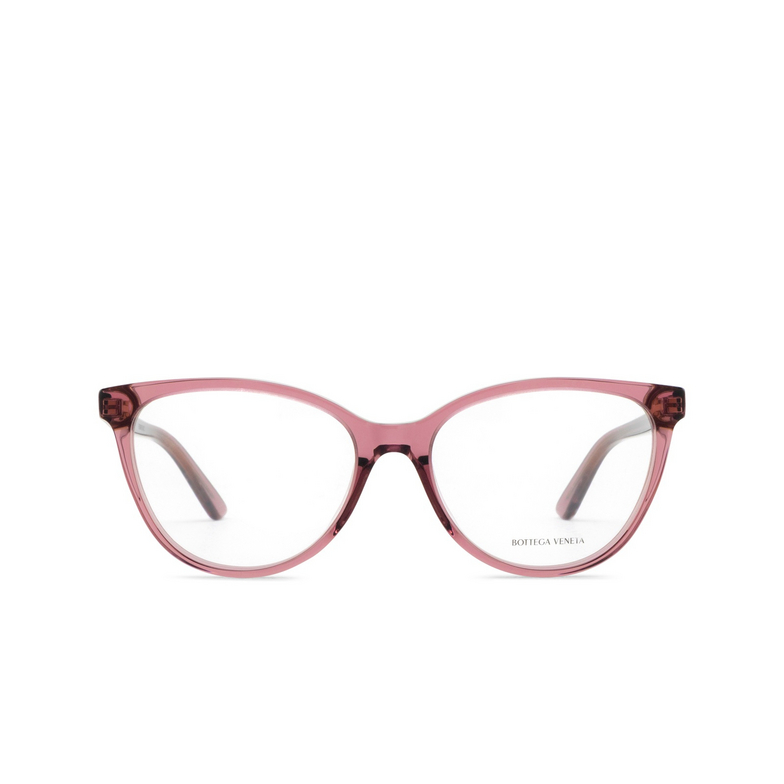 Bottega Veneta BV1313O Eyeglasses 005 burgundy - 1/4