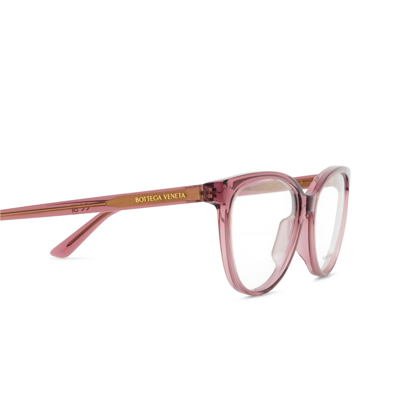 Bottega Veneta BV1313O Eyeglasses 005 burgundy - 3/4