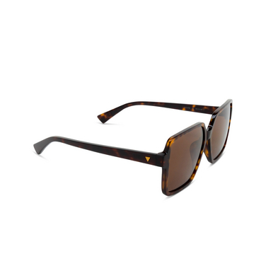 Gafas de sol Bottega Veneta BV1317SK 002 havana - Vista tres cuartos