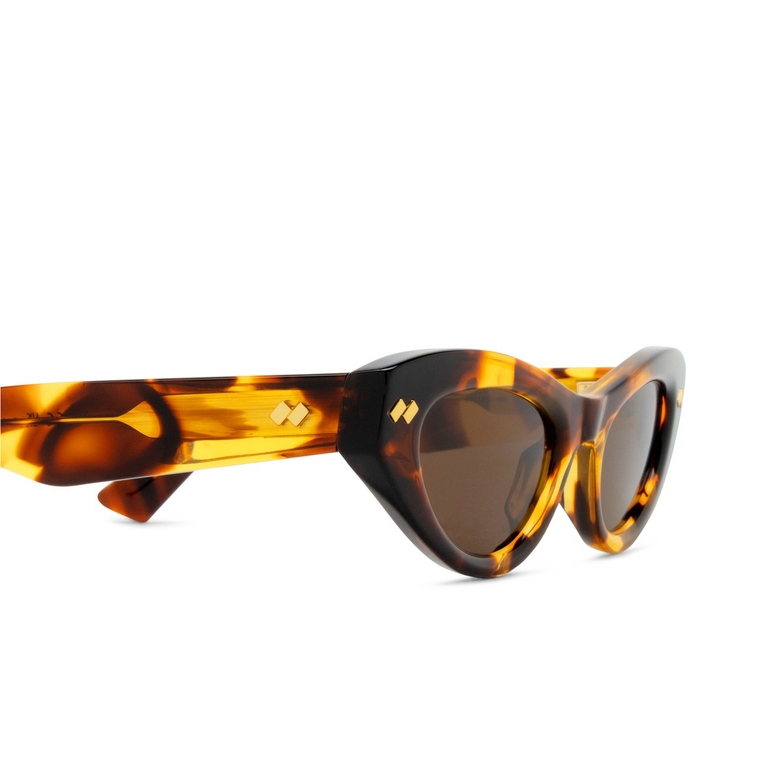 Lunettes de soleil Bottega Veneta BV1350S 002 havana - 3/4