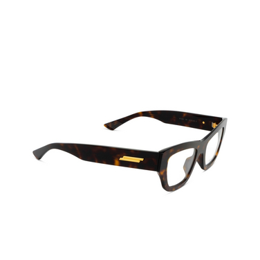 Bottega Veneta BV1360O Korrektionsbrillen 003 havana - Dreiviertelansicht