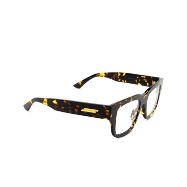 Gafas graduadas Bottega Veneta BV1361O 007 havana - Vista tres cuartos