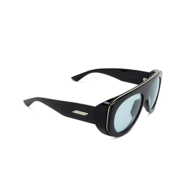 Bottega Veneta BV1362S Sunglasses 004 black - three-quarters view