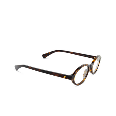 Lunettes de vue Bottega Veneta BV1367O 002 havana - Vue trois quarts