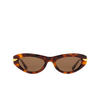 Bottega Veneta BV1368S Sunglasses 002 havana - product thumbnail 1/4