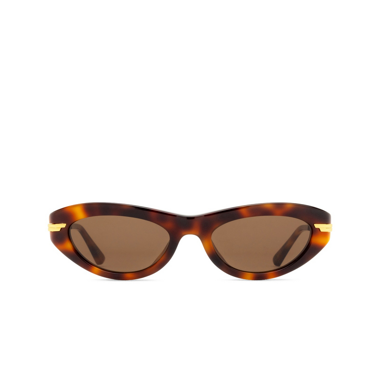 Bottega Veneta BV1368S Sunglasses 002 havana - 1/4