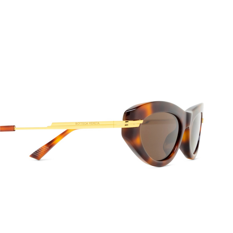 Bottega Veneta BV1368S Sunglasses 002 havana - 3/4