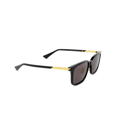 Bottega Veneta BV1374SK Sunglasses 005 black - three-quarters view