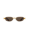 Bottega Veneta BV1381S Sunglasses 001 silver - product thumbnail 1/4