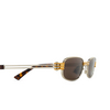 Bottega Veneta BV1381S Sunglasses 001 silver - product thumbnail 3/4