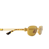 Bottega Veneta BV1381S Sunglasses 002 gold - product thumbnail 3/4