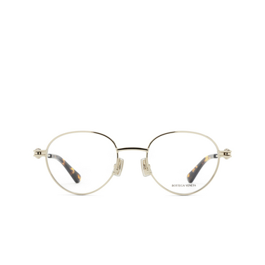 Lunettes de vue Bottega Veneta BV1382O 004 silver - Vue de face