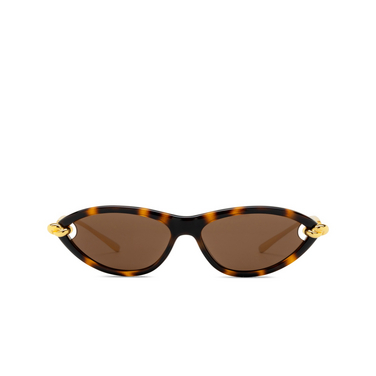 Lunettes de soleil Bottega Veneta BV1390S 002 havana - Vue de face