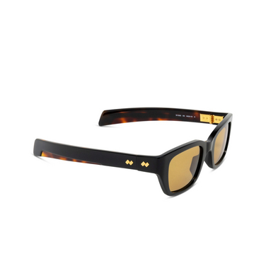 Bottega Veneta BV1393S Sunglasses 009 black - three-quarters view