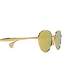 Gafas de sol Bottega Veneta BV1396S 002 gold - Miniatura del producto 3/4