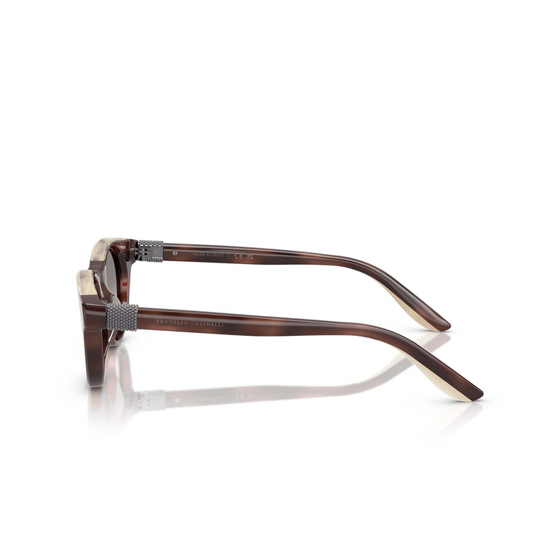 Lunettes de soleil Brunello Cucinelli PIGALLE 101632 havana ortensia - 3/3
