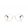 Burberry BE1394 Korrektionsbrillen 1109 light gold - Produkt-Miniaturansicht 1/4