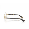 Burberry BE1394 Korrektionsbrillen 1109 light gold - Produkt-Miniaturansicht 3/4