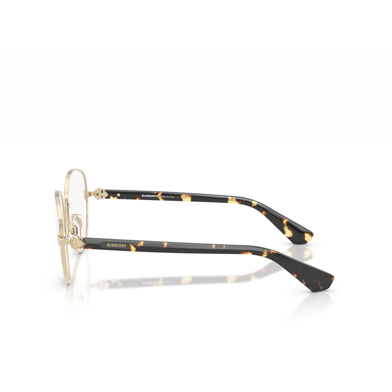 Burberry BE1394 Korrektionsbrillen 1109 light gold - 3/4