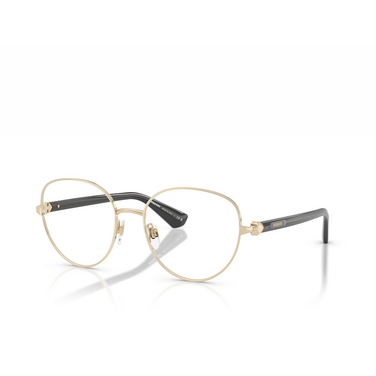 Gafas graduadas Burberry BE1394 1355 light gold - Vista tres cuartos
