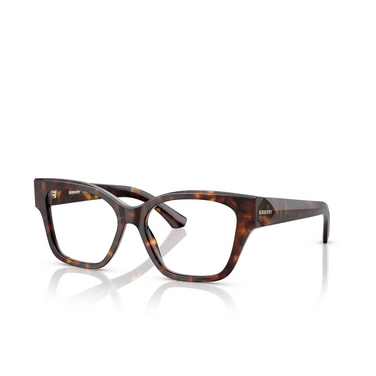 Lunettes de vue Burberry BE2420 3002 dark havana - Vue trois quarts