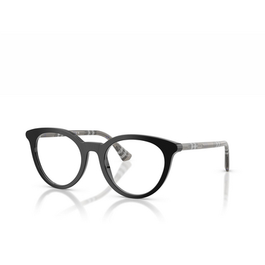 Lunettes de vue Burberry BE2429 4165 black - Vue trois quarts