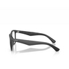 Occhiali da vista Burberry BE2432U 3464 matte black - anteprima prodotto 3/4