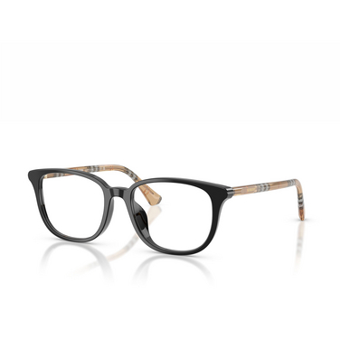 Gafas graduadas Burberry BE2434D 4161 black - Vista tres cuartos
