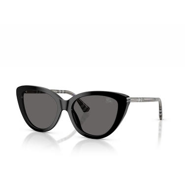 Burberry BE4457 Sunglasses 416587 black - three-quarters view