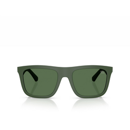 Burberry BE4458U Sunglasses 417071 matte green