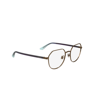 Occhiali da vista Calvin Klein CK23127 770 amber gold - tre quarti