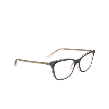 Occhiali da vista Calvin Klein CK23544 004 black / nude - tre quarti