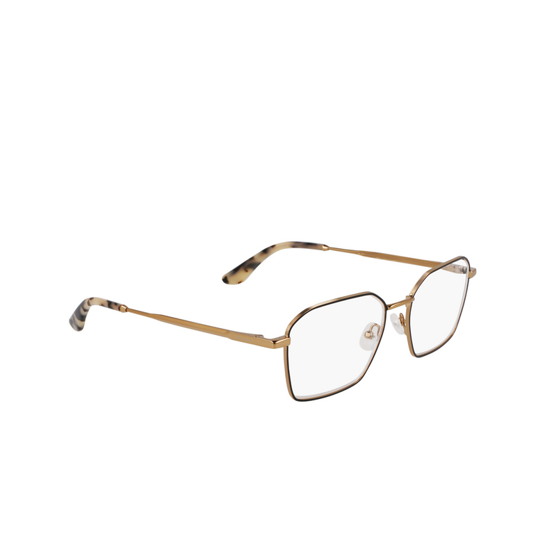 Calvin Klein CK24104 Eyeglasses 781 amber gold / black - 2/4